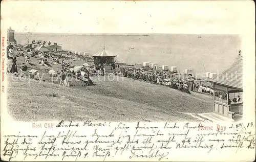 Herne Bay Panorama East Cliff Beach / City of Canterbury /