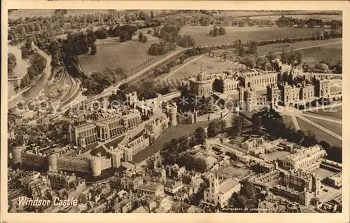 Windsor Castle Aerial view Kat. City of London