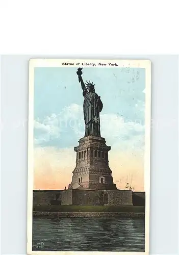 Statue of Liberty New York Bedloe s Island  Kat. New York