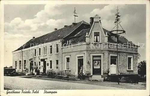 Stumpen Gasthaus Friedr. Feld Maibaum