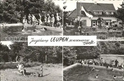 Otterlo Gelderland Jeugdkamp Leupen De Heidewachter Jugendcamp Schwimmbad /  /