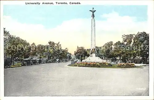 Toronto Canada University Avenue Kat. Ontario