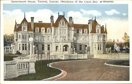 Ontario Canada Government house Kat. Kanada