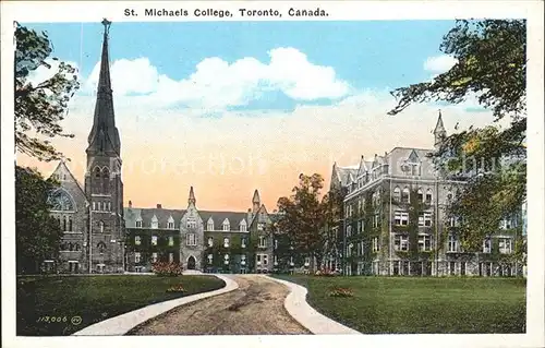Toronto Canada St. Michaels College Kat. Ontario
