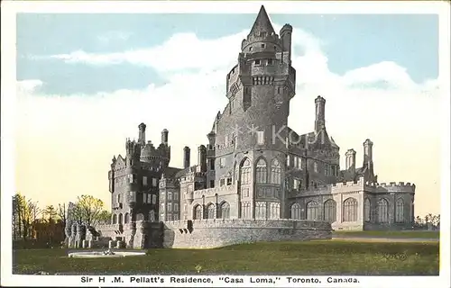 Toronto Canada Sir H.M. pellatt`s residence casa loma Kat. Ontario