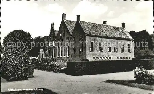 Uithuizen Menkemaborgh Schloss Garten