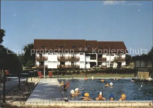 Bad Langenbruecken Bad Schoenborn Hotel Schwimmbad Kat. Bad Schoenborn