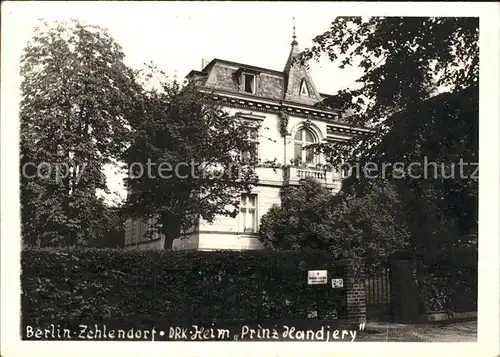 Zehlendorf Berlin DRK Heim Prinz Handjery / Berlin /Berlin Stadtkreis