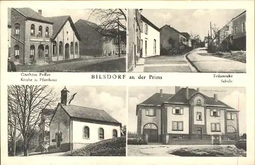 Bilsdorf Gasthaus Kirche Pfarrhaus Schule