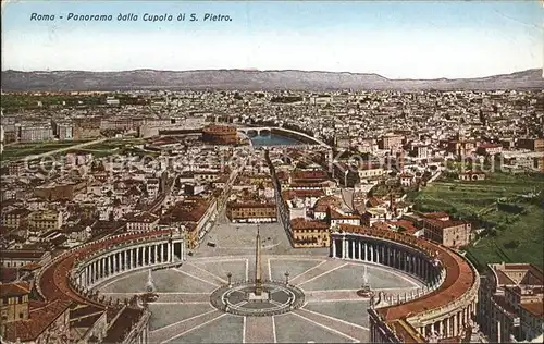 Rom Roma Panorama dalla Cupola di S. Pietro /  /Rom