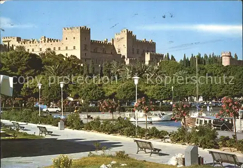 Rhodos Rhodes aegaeis Palais des Chevaliers Ritterpalast Kat. 