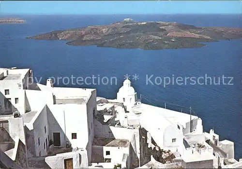 Santorin aegaeis Thera Inselchen Kameni Kat. 