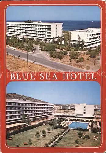 Rhodos Rhodes aegaeis Blue Sea Hotel Kat. 
