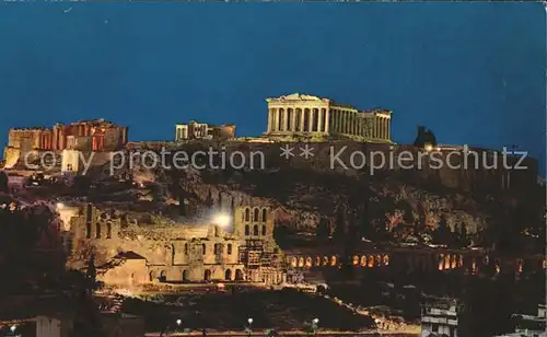 Athen Griechenland Akropolis Kat. 