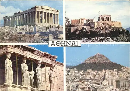 Athen Griechenland Akropolis Stadtansicht Kat. 
