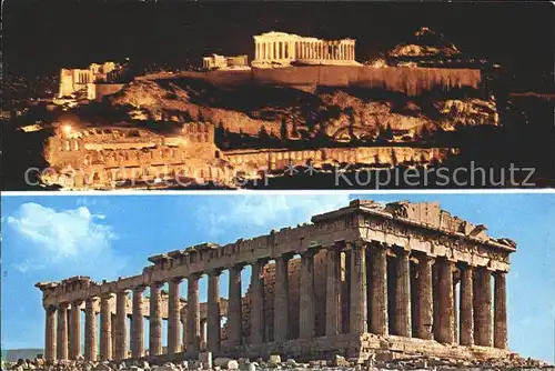 Athen Griechenland Akropolis Parthenon Kat. 