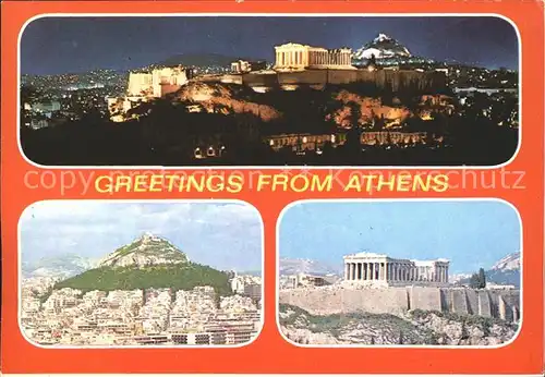 Athen Griechenland Akropolis Kat. 