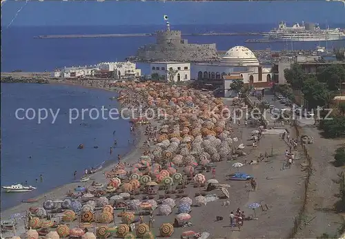 Rhodos Rhodes aegaeis Strand  Elli Kat. 