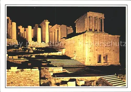 Athen Griechenland Propylaen Akropolis Kat. 