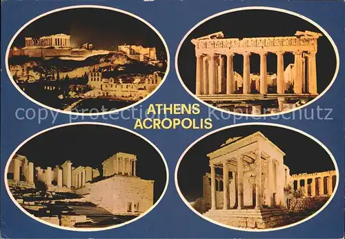 Athen Griechenland Akropolis Kat. 