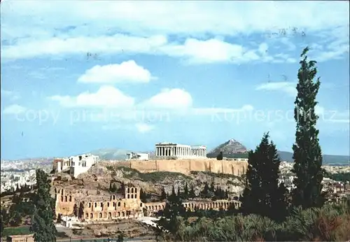 Athen Griechenland Akropolis Philopappe
 Kat. 