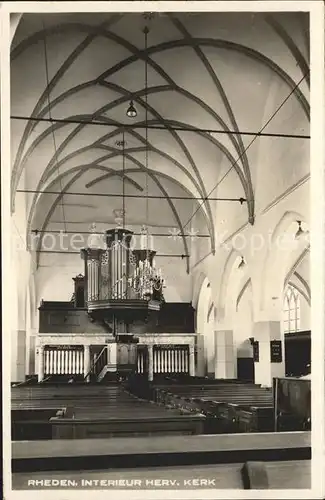 Rheden Gelderland Interieur Herv. Kerk