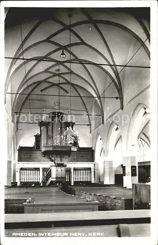 Rheden Gelderland Interieur Herv. Kerk