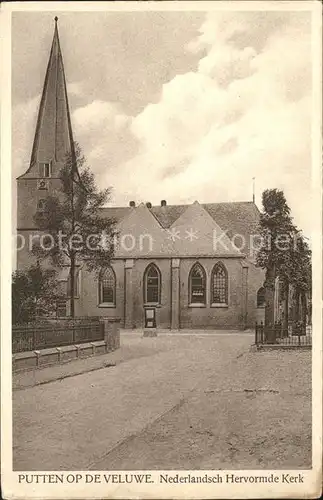 Putten Gelderland De Veluwe Hervormde Kerk /  /