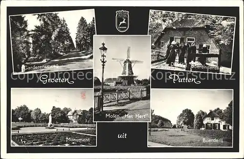 Putten Gelderland Garderenseweg Boerderij Monument