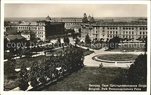 Beograd Belgrad Park Prestolonaslednika Petra Kat. Serbien