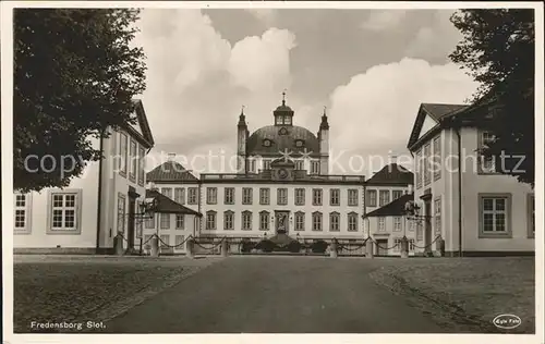 Fredensborg Slot Schloss Kat. Daenemark