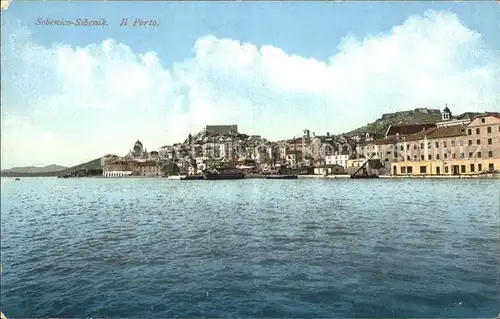 Sebenico Il Porto Hafen Kat. Kroatien