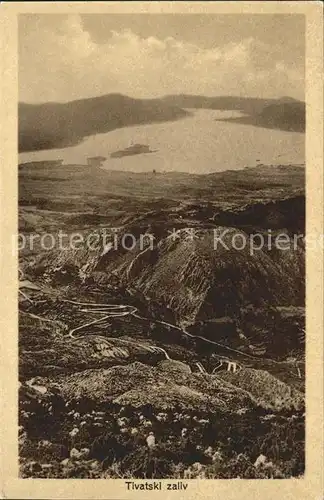 Tivatski Zaliv Panorama Kat. Montenegro