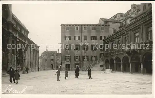 Sibenik Platz Kat. Kroatien