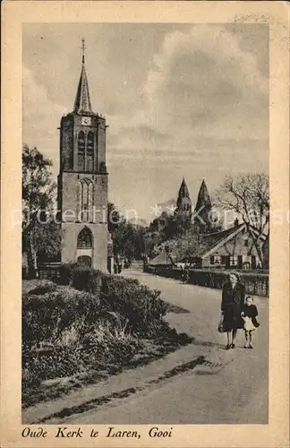 Laren Gelderland Oude Kerk Kirche Kat. Laren