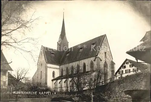 Zwingli Verein Klosterkirche Kapell  Kat. Zuerich