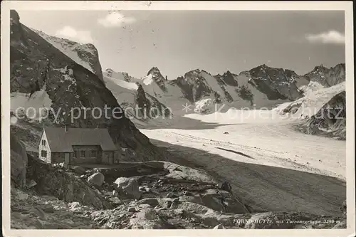 Fornohuette Torronegruppe Kat. Capanna del Forno Maloja Graubuenden