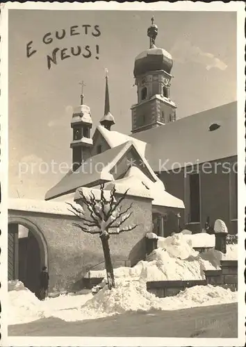 Rorschach Bodensee Kirche Glueckwuensche Neues Jahr / Rorschach /Bz. Rorschach