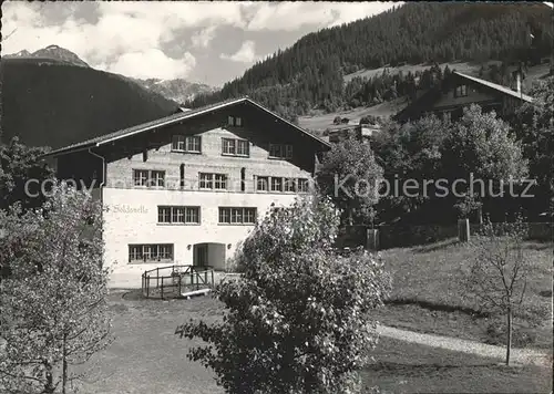 Klosters GR Ferien  Kinderheim Soldanella  Kat. Klosters