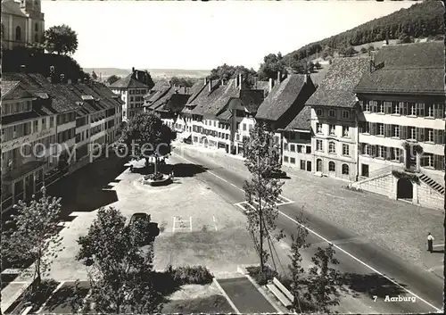 Aarburg AG Strassenansicht Kat. Aarburg