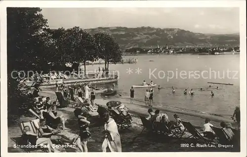 Bad Schachen Lindau Strandbad Kat. Lindau (Bodensee)