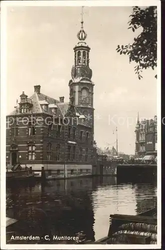 Amsterdam Niederlande Munttoren Kat. Amsterdam