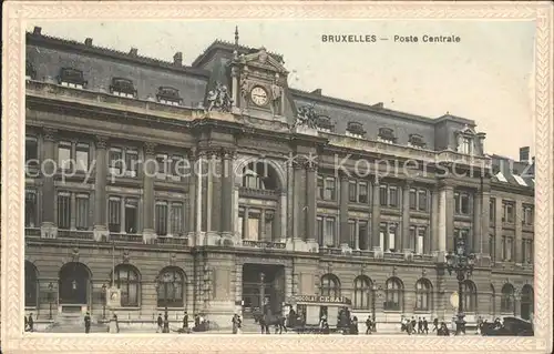 Bruxelles Bruessel Poste Centrale Kat. 