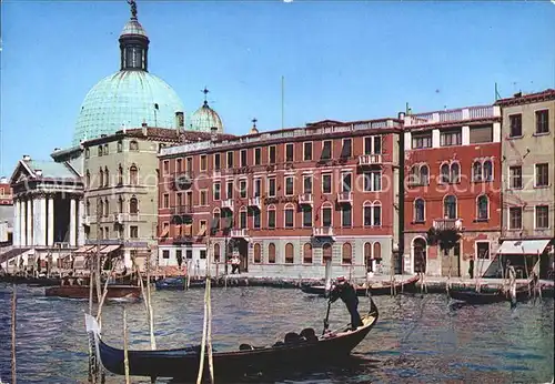 Venezia Venedig Hotel de La Gare e Germania sul Canal Grande Gondeln Kat. 