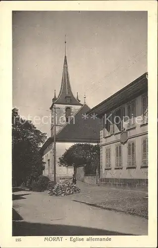 Morat Murten Eglise allemand Kat. Murten