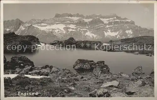 Glarus GL Engisee mit Leglerhuette Kat. Glarus