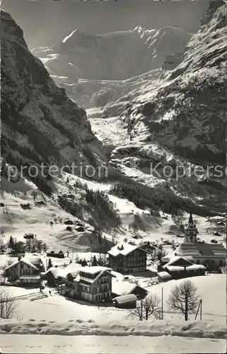 Grindelwald mit Fiescherwand Kat. Grindelwald