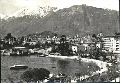 Locarno TI Lungolago Boote  Kat. Locarno