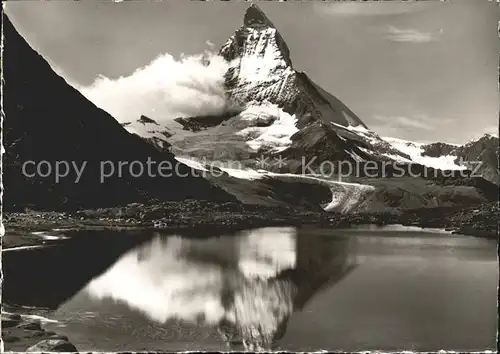 Zermatt VS Riffelsee Matterhorn Kat. Zermatt