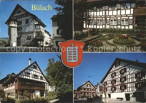 Buelach ZH Fachwerkhaeuser Kat. Buelach